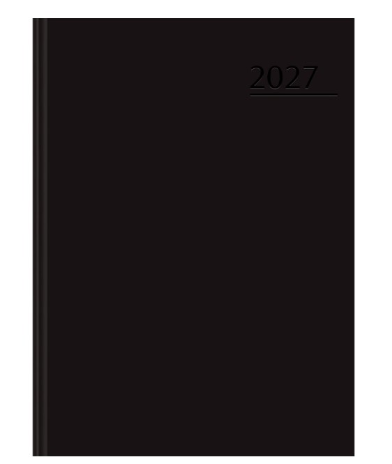 Kalendarz książkowy dzienny A5 Top Basic DTP czarny 400213581